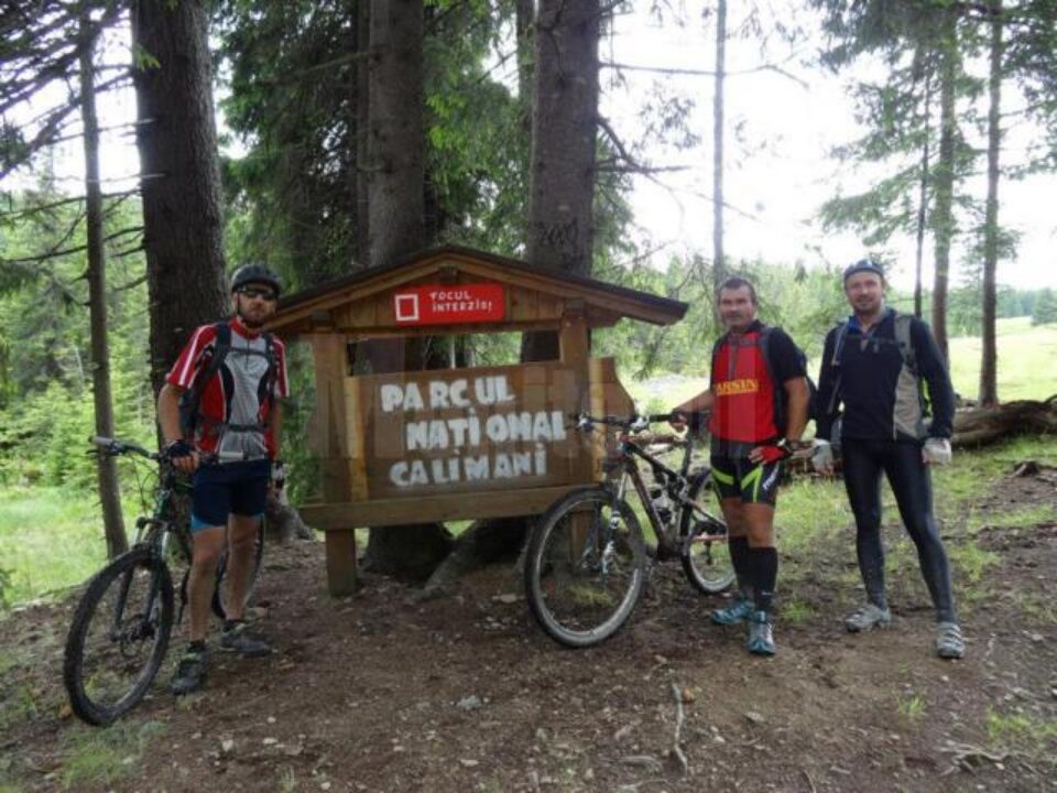 Munții Călimani vor găzdui și o probă pentru cei care merg cu bicicletele