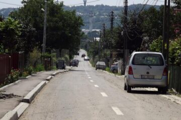 Strada Mitocelului a fost asfaltată la finele toamnei anului trecut