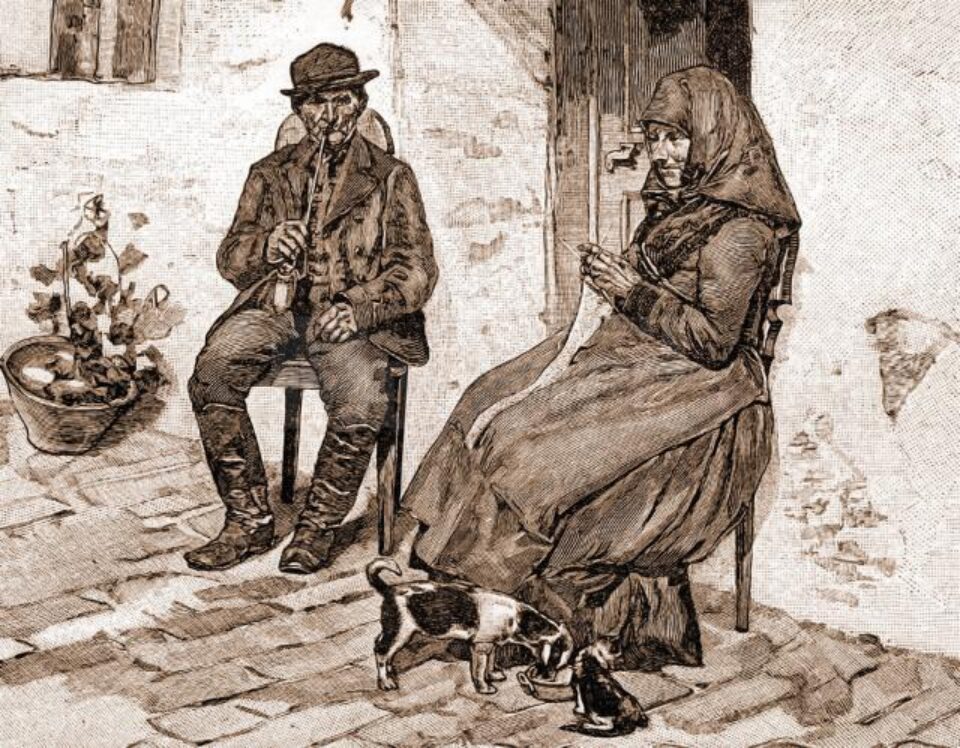 Nemți bătrâni, în zi de sărbătoare