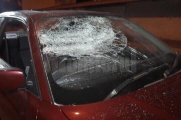 BMW-ul distrus de agresori