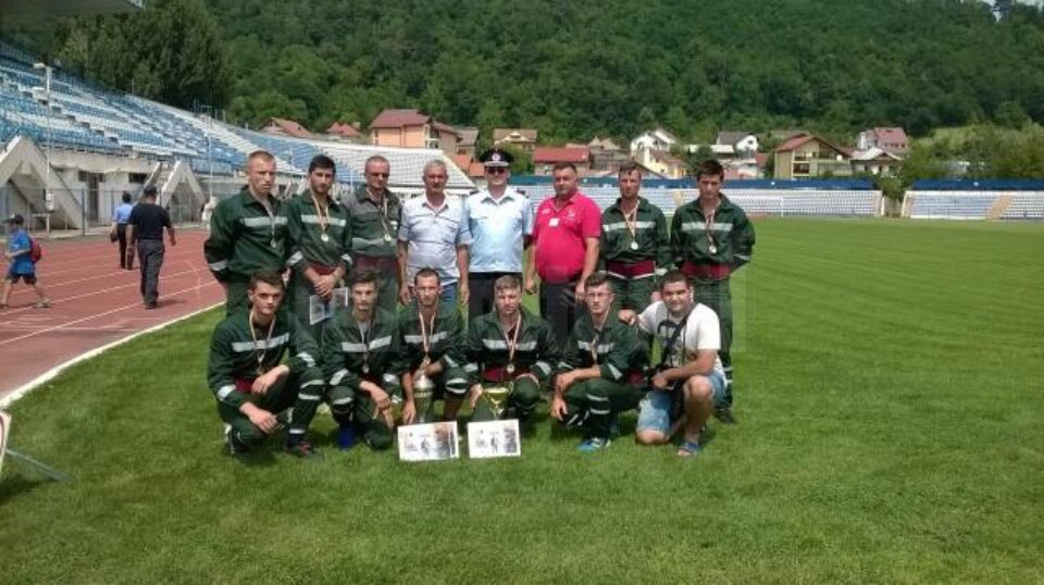 Pompierii de la un serviciu privat din Brodina au ieșit campioni naționali
