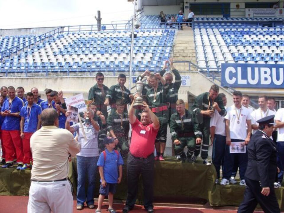 Pompierii Serviciului Privat pentru Situații de Urgență „Forestbrod” al SC Forestbrod SA Brodina, campioni naționali