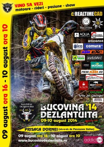 Prima ediție a Bucovina Enduro a avut loc în 2013 în munții de la Prisaca Dornei și Câmpulung Moldovenesc