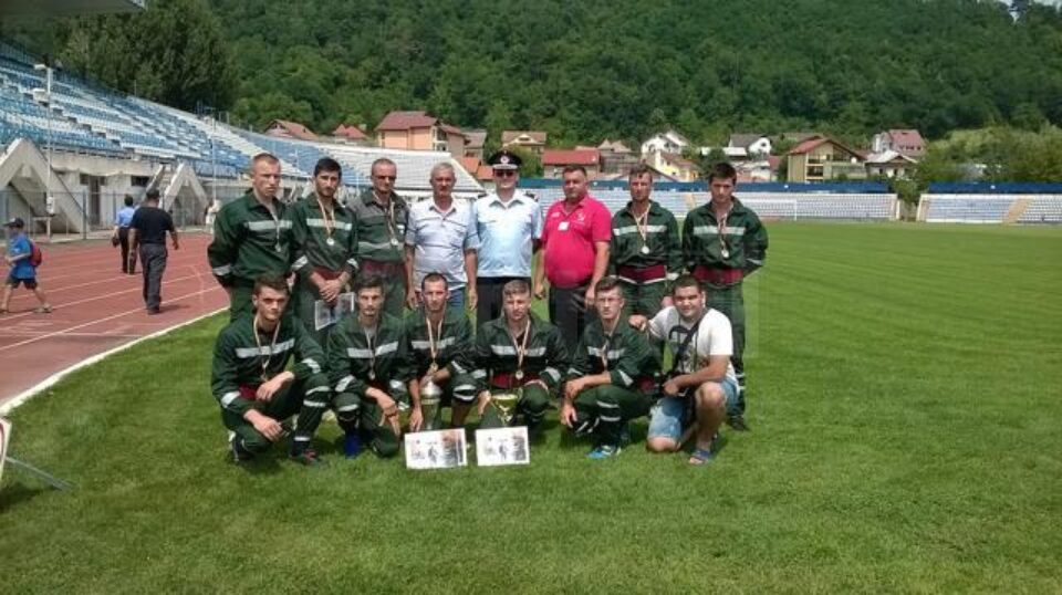 Pompierii Serviciului Privat pentru Situații de Urgență „Forestbrod” al SC Forestbrod SA Brodina, campioni naționali