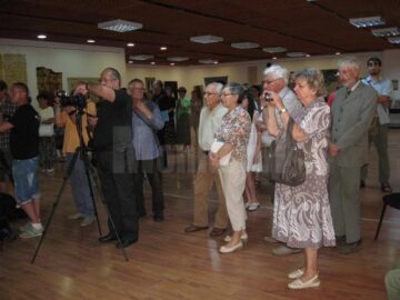 Participanți la vernisaj