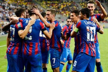 Siguri de locul în Liga Europa, steliștii speră să ajungă totuși la masa bogaților, în Liga Campionilor