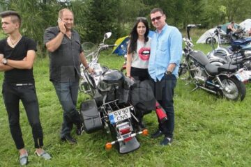 Întrunirea moto anuală organizată de Bukowina Motor Club din municipiul Rădăuți