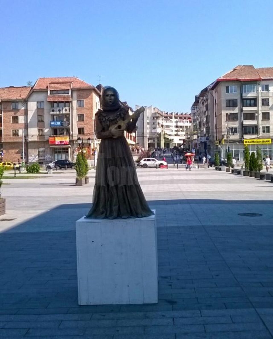 Statuile vii și-au ocupat cele cinci socluri din municipiul Suceava