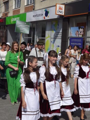 Parada etnicilor germani, la Zilele Culturii Germane în Bucovina