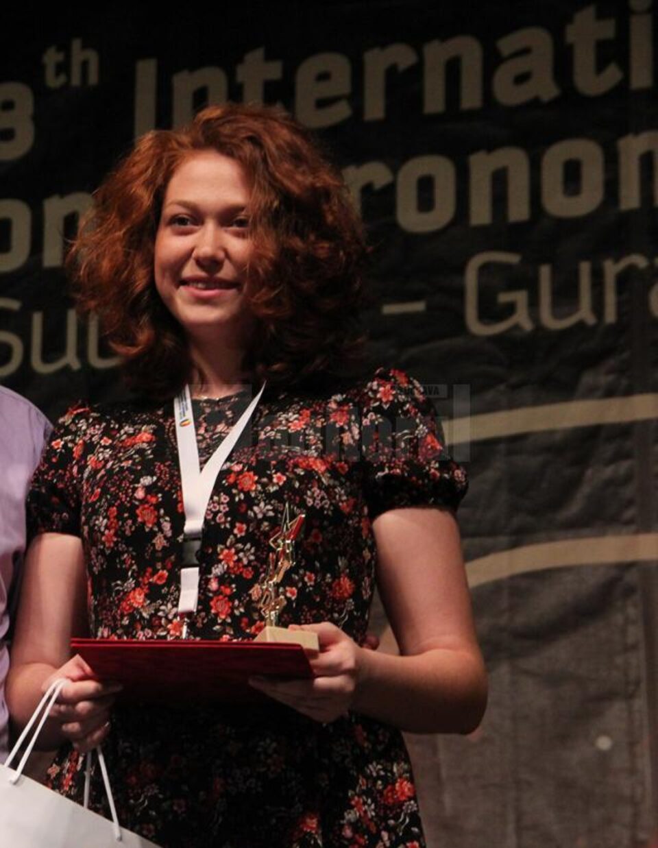 Iustina Crăciun a fost distinsă cu medalie de aur și cu premiu special