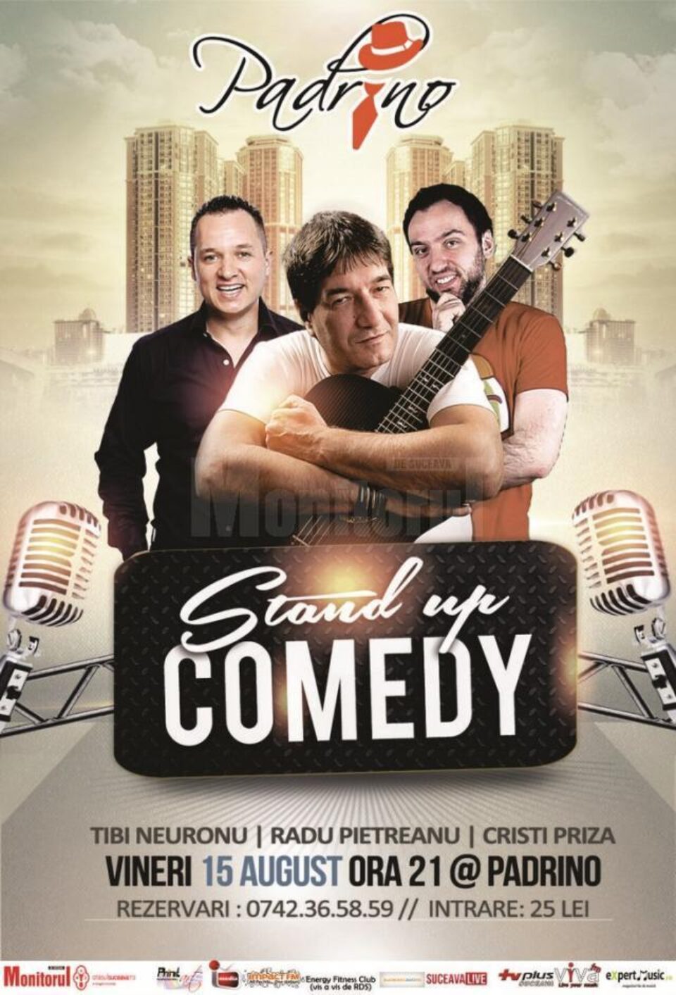 Stand-up Comedy, vineri, la Padrino