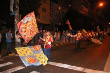 Parada cu făclii a Festivalului de Artă Medievală „Ștefan cel Mare”