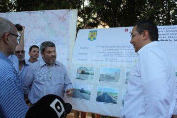 Premierul Victor Ponta a inaugurat, ieri, drumul Suceava-Botoșani