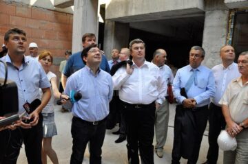 Lucrările la noul spital din Fălticeni au fost inspectate ieri de ministrul Sănătății