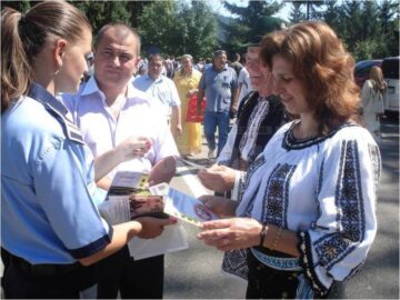 Peste 2500 de materiale preventive au fost împărțite în locațiile în care s-a adunat un public numeros