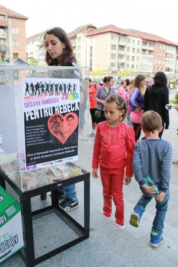 Rebeca Mariana Matei are banii pentru operația la inimă