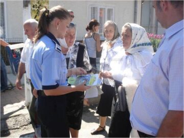 Peste 2500 de materiale preventive au fost împărțite în locațiile în care s-a adunat un public numeros