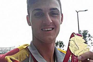 Ciprian Tudosă, singurul sportiv din județul Suceava prezent la Jocurile Olimpice de Tineret. Foto: cosr.ro