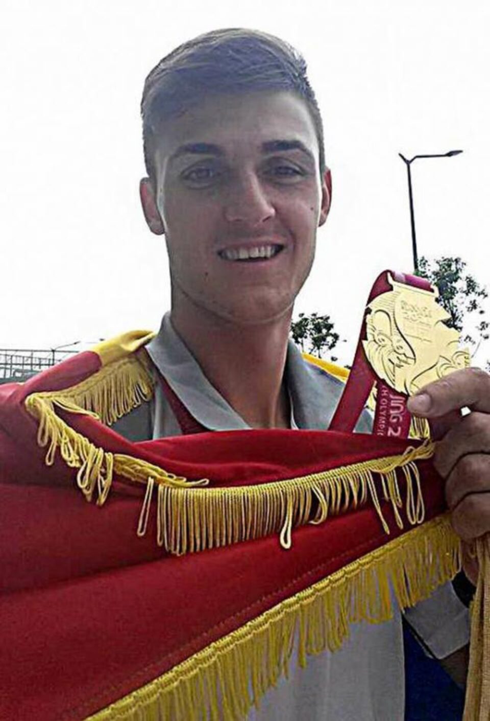 Ciprian Tudosă, singurul sportiv din județul Suceava prezent la Jocurile Olimpice de Tineret. Foto: cosr.ro
