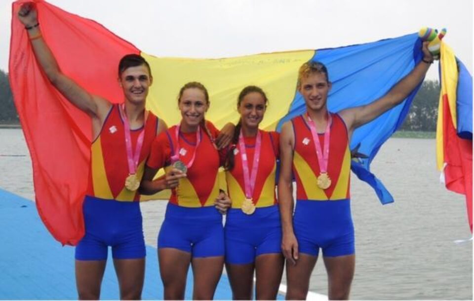 Ciprian Tudosă, legitimat la Clubul Sportiv Școlar “Nicu Gane” Fălticeni, a obținut medalia de aur la Jocurile Olimpice de Tineret din China. Foto: cosr.ro