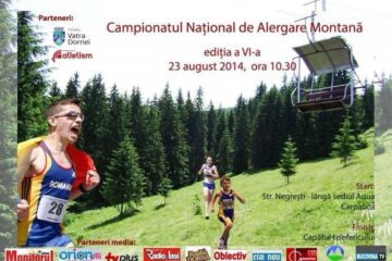 Vatra Dornei va găzdui a șasea ediție a Campionatului Național de Alergare Montană
