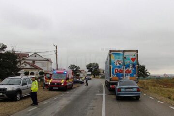 Accidentul s-a petrecut la intrarea în municipiul Suceava dinspre Fălticeni