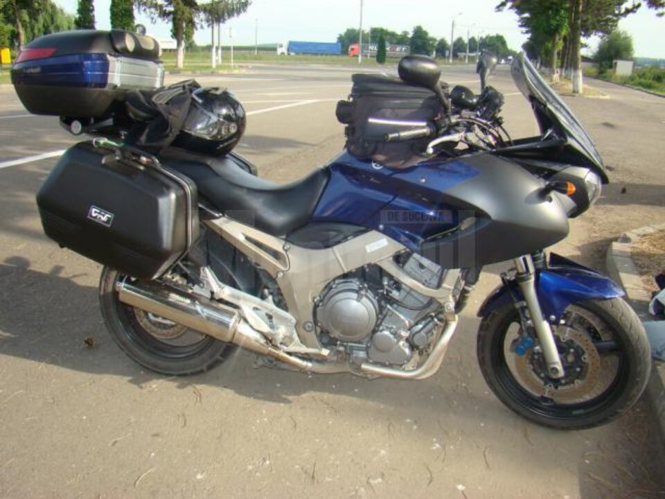 Motocicleta furată din Italia