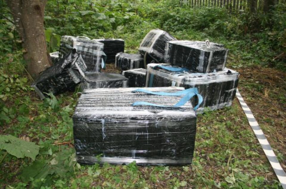 Țigările găsite lângă graniță, la Brodina