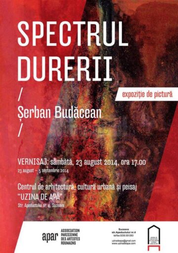 Expoziția Spectrul durerii la Uzina de Apă Suceava