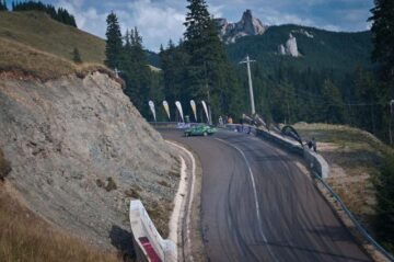 Masivul Rarău a găzduit unul dintre cele mai interesante turnee de drift din țara noastră Foto: Bogdan CURIC