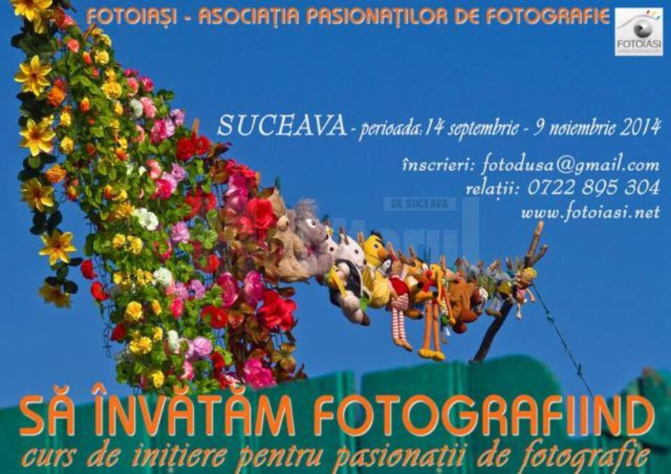 Curs de inițiere „Să învățăm fotografiind”