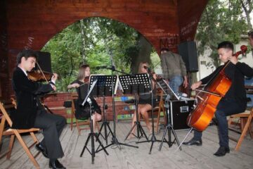 Melomanii s-au bucurat de recitalul celor patru elevi de la Colegiul de Artă