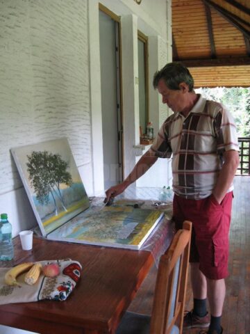 Artistul plastic Eugen Mircea