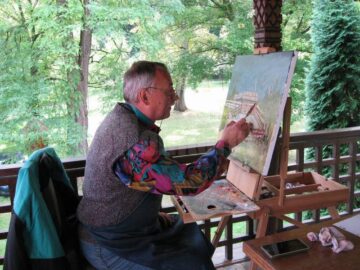 Artistul plastic Gabrel Baban
