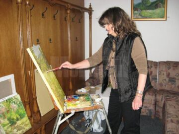 Artista plastică Silvia Tiperciuc