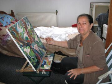 Artista plastică Pușa Pîslaru