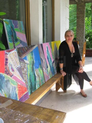 Artista plastică Carmen Poenaru