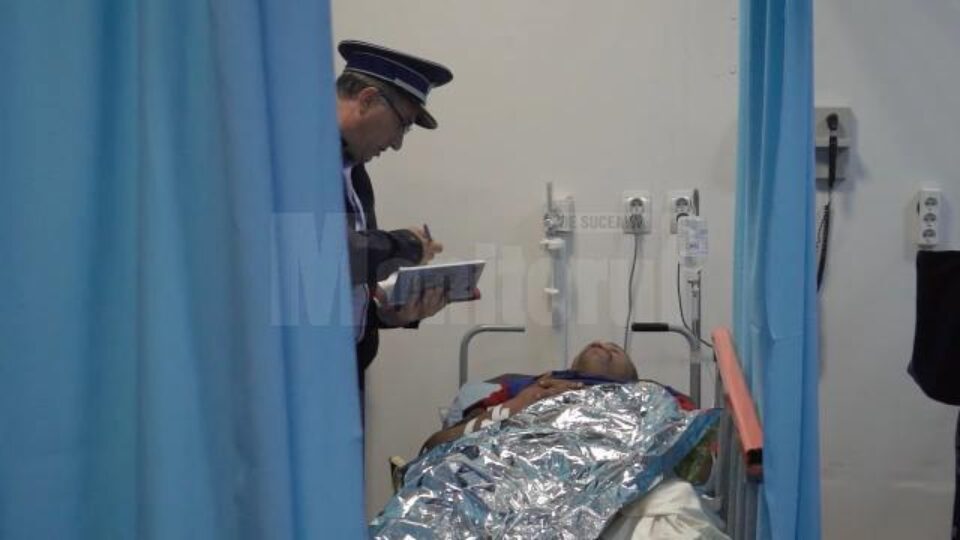 Un rom din Pătrăuți și-a turnat benzină peste el și și-a dat foc