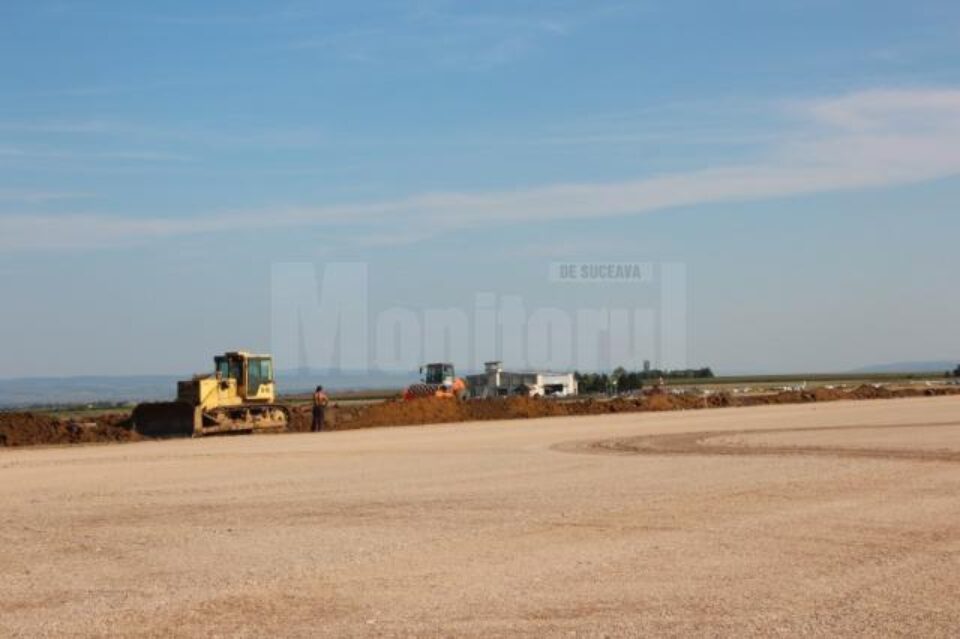 Lucrările efectuate la Aeroportul Suceava