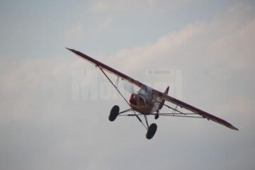 Show aviatic incendiar, la Suceava