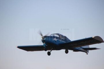 Show aviatic incendiar, la Suceava