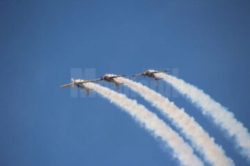 Show aviatic incendiar la Suceava, ediția a III-a