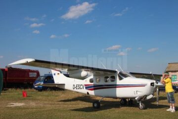 Show aviatic incendiar, la Suceava
