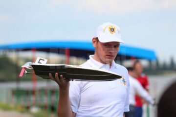 Juniorul Adrian Catană a devenit campion la clasa mono 1 și la clasa fsr