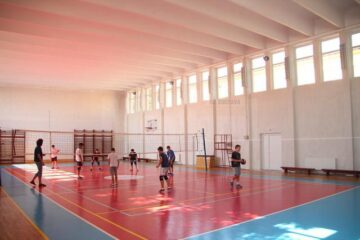 În luna martie a acestui an a fost inaugurată sala de sport a Colegiului Nicu Gane
