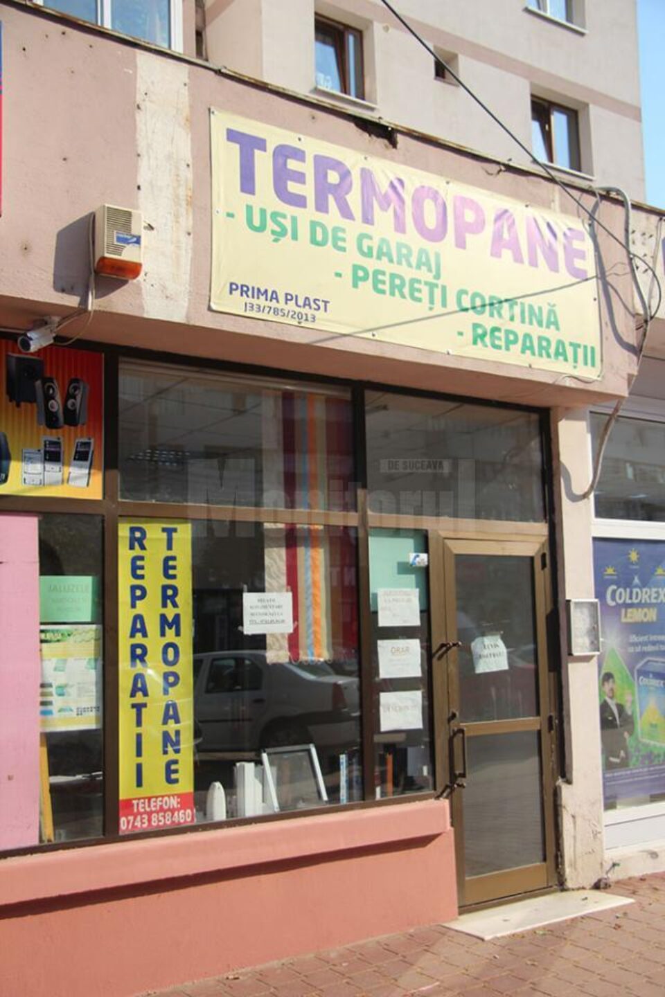 Fostul sediu al firmei Termo Prima Plast SRL din George Enescu