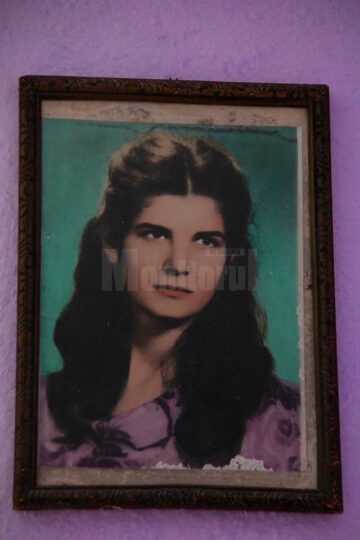 Elena Chelaru (Nuța), in tinerețe