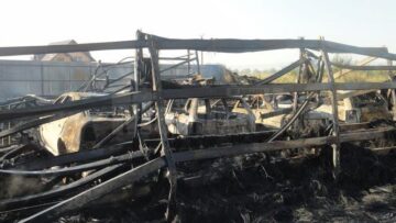 Incendiu apocaliptic la un depozit de anvelope din Rădăuți