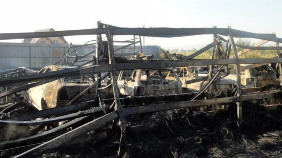 Incendiul a lăsat în urmă un adevărat dezastru