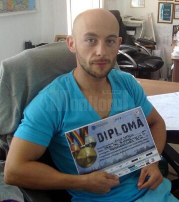 Cătălin Lemne practică acest sport din plăcere